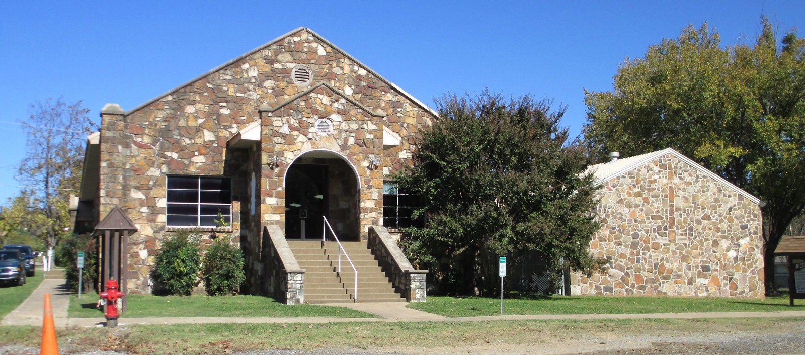 Exterior of Wilburton First Assembly in Wilburton, Oklahoma